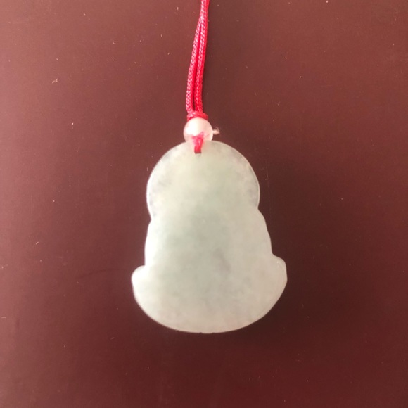 🌟🌟NEW Vintage Jade Buddha Pendant - Picture 9 of 9
